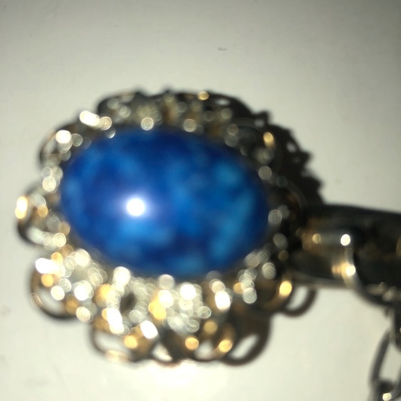 Vintage blue key finder clip, used to help find your keys, clips to your keys - Picture 6 of 6
